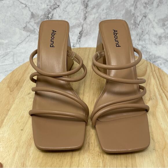 Abound Nordstrom Austyn Strappy Block Heel Sandals Size 10 New - Picture 3 of 13